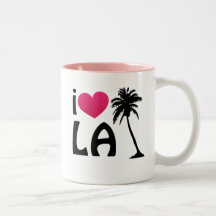 I Love LA California Mug