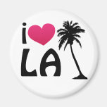 I Love LA Gifts and Apparel Refrigerator Magnet