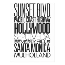 I Love LA Post Cards