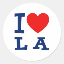 I love LA Sticker