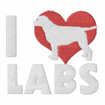 I Love Labs Embroidered Shirt (Polo)