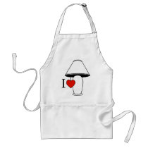 I Love Lamp Apron