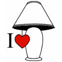 I Love Lamp t-shirts