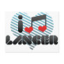 I Love Lancer Postcard
