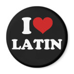 I Love Latin magnets