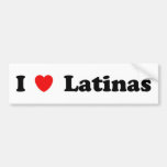 I Love Latinas Bumper Stickers