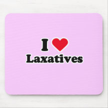 I love laxatives mousemat