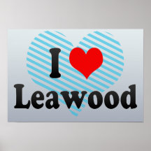 I Love Leawood, United States Posters