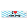 I Love Lemon Drop Bumper Sticker