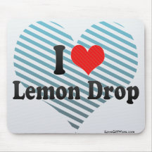 I Love Lemon Drop Mousepad
