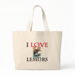 I Love Lemurs bags