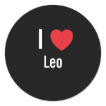 I love Leo stickers