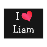 I Love Liam postcards