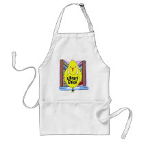 I Love Library Chicks Apron