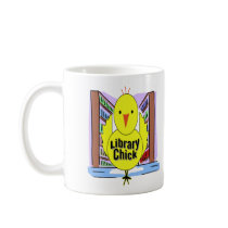 I Love Library Chicks Coffee Mug