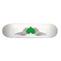 I Love Libya -wings Skate Board Deck
