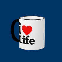 I Love Life Mug