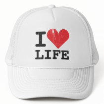 I Love Life Trucker Hat