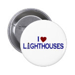 I Love Lighthouses Pins
