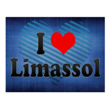 I Love Limassol, Cyprus Postcards