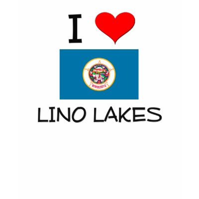 I Love Lino Lakes Minnesota T-shirts by cityshirt