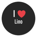 I love Lino stickers