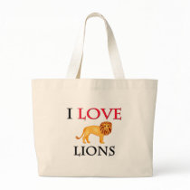 I Love Lions Bag