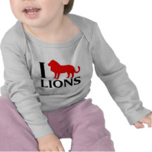 I Love Lions Tshirt