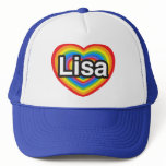 I love Lisa. I love you Lisa. Heart hats