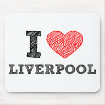 I love Liverpool Mouse Pad