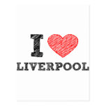 I love Liverpool Post Cards