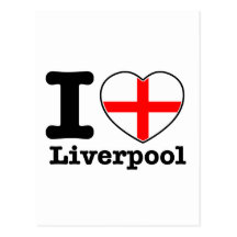I love Liverpool Postcard