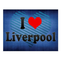 I Love Liverpool, United Kingdom Post Cards