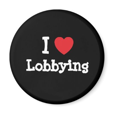 I love Lobbying heart custom personalised Magnet by funnycustomtshirts
