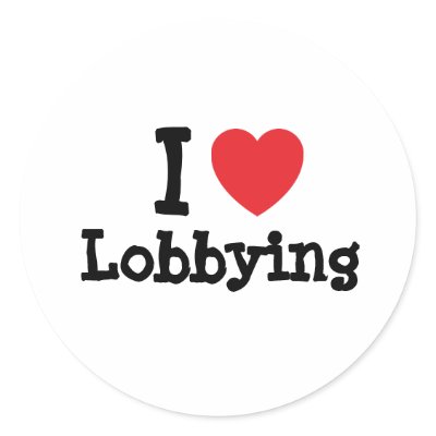 I love Lobbying heart custom personalised Round Sticker by funnycustomtshirts