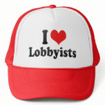 I Love Lobbyists hats