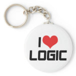 I Love Logic Keychain