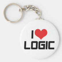 I Love Logic Keychain