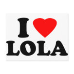 I Love Lola postcards