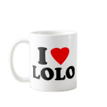 I Love Lolo mugs