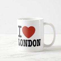 I LOVE LONDON COFFEE MUG