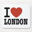 I LOVE LONDON mousepads