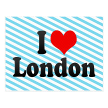 I love London Post Card