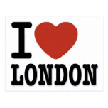 I LOVE LONDON POST CARDS