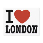 I LOVE LONDON postcards