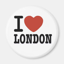 I LOVE LONDON REFRIGERATOR MAGNETS