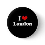 I Love London Tshirt White Tshirt buttons