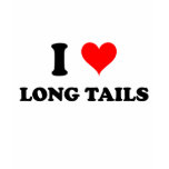 I Love Long Tails t-shirts