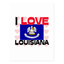I Love Louisiana Postcards