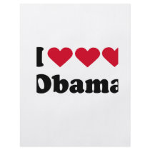 I Love Love Love Obama T-shirt